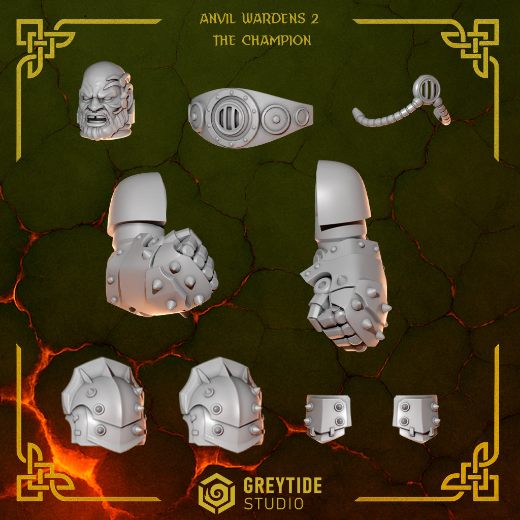 Anvil Wardens The Champion aka Mike Tyson Hero Pack