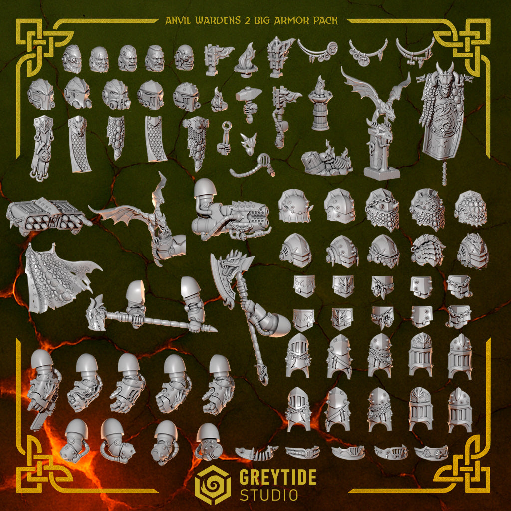 Anvil Wardens Big Armor Pack